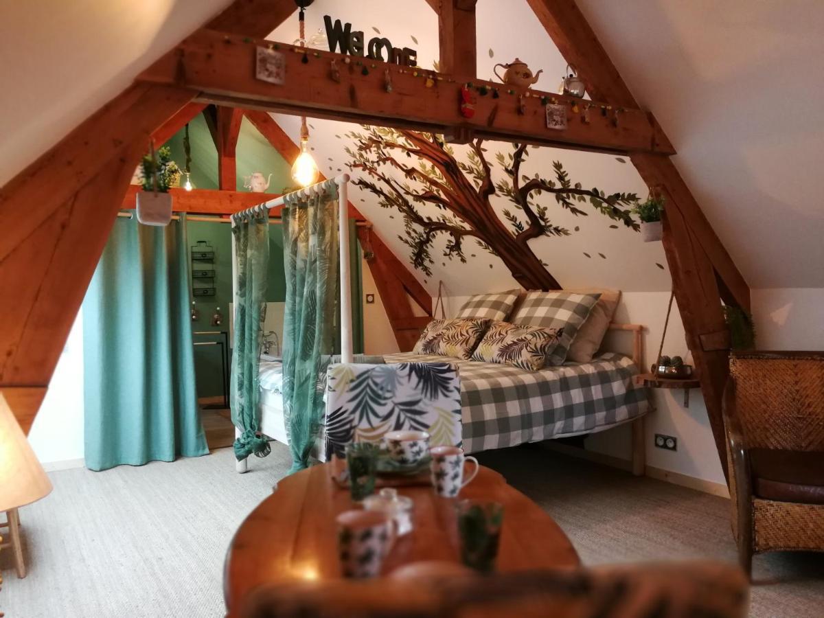 L'Arbre A The Bed & Breakfast Honfleur Exterior foto